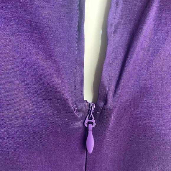 Gabrielle Union Sleeveless Deep Purple Shell sleeveless top size XS - Picture 7 of 9